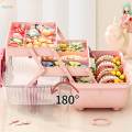 3 Layer Multipurpose Storage Box Hair Accessories Organizer for Scrunchies. 