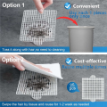 Disposable Shower Drain Hair Catcher, 4.1 Inch Drain Cover Mesh Stickers Hair Collector for Shower Bathroom Easy Install 30Pcs. 