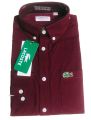 Man's cotton shirt full sleeve shirt Oxford Cotton shirt crocodile shirt.