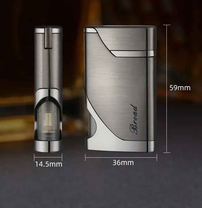 HOT%20Metal%20Windproof%20Torch%20Turbine%20Butane%20Gas%20Lighter%20Outdoor%20Cigar%20Kitchen%20Barbecue%20Blue%20Flame%20Large%20Fire%20Lighter%20Men's%20Gift%20-%20Image%207