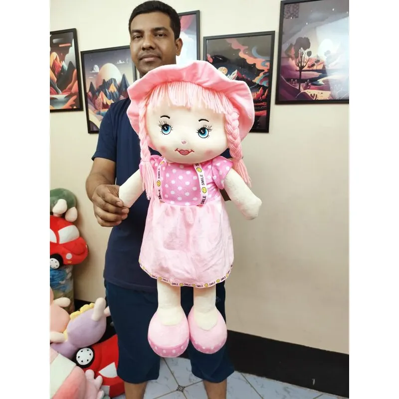 Smile Romper Baby Girl Doll Plush Toy Soft Cute gift