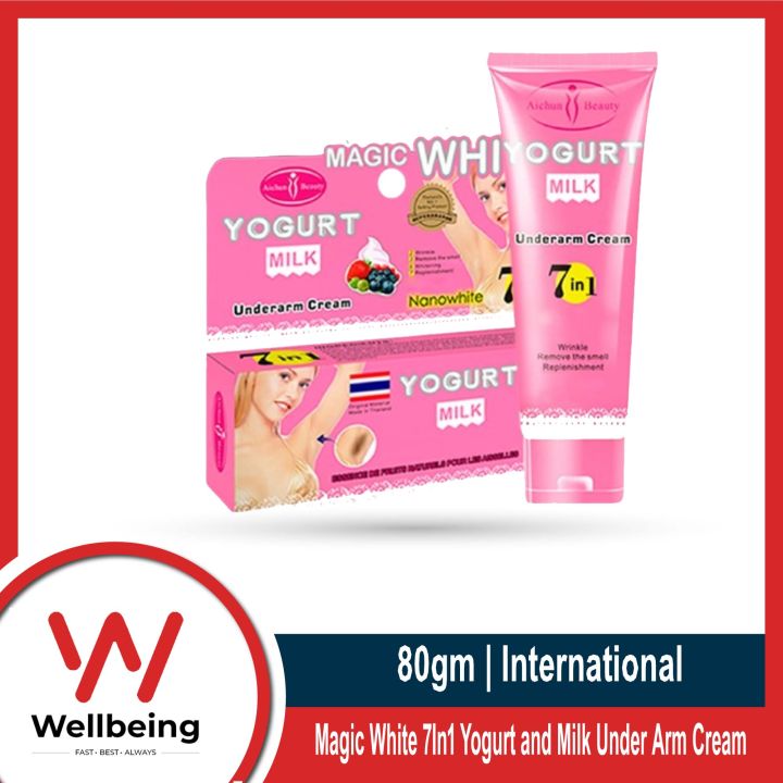 Aichun Beauty Magic White 7In1 Yogurt and Milk Under Arm Cream 80g