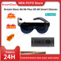 New Dream Glass 4K/4K Plus VR AR Smart Glasses Watch Movis And Working 2D/3D/360° Immersive Viewing Fast Shipping.