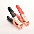 2pcs Battery Terminal Clip 50A Copper plated Alligator Connector 80mm China DC Battery Clip. 
