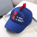 Kids Cartoon Dinosaur Baseball Cap Summer Casual Adjustable Visors Sun Hat Children Cute Adjustable Peaked Caps. 