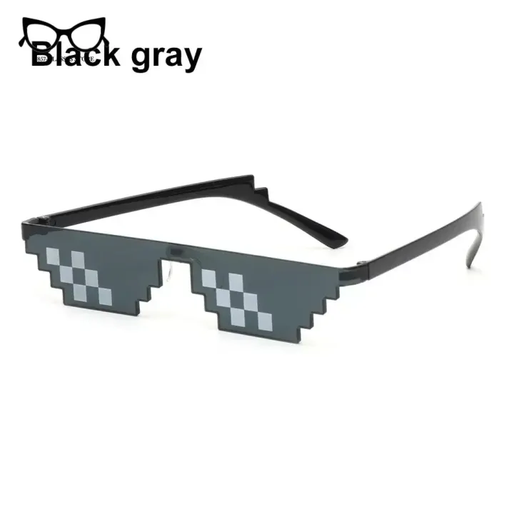 Thug%20Life%20Mosaic%20Glasses%20Sunglasses%20Men%20Women%208%20Bit%20Coding%20Pixel%20Trendy%20Cool%20Super%20Party%20Funny%20Vintage%20Shades%20Eyewear%20-%20Image%207