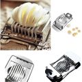 Kitchen Vegetables Fruit Egg Slicer Section Cutter Stainless Steel Mushroom Tomato Cutter Kitchen Machine Cutter Section Chopper. 