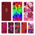 Case For Samsung A10S Case Soft Silicon Back Cover Phone Case For Samsung Galaxy A10S GalaxyA10S A 10S A107F Flower cat. 