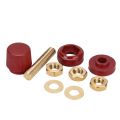 2Pcs Terminal Binding Post, 555 Type Brass Pillar Terminal Block 200A. 