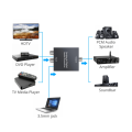 Analog to Digital Audio Converter Black R/L 3.5mm AUX to Digital Coaxial for. 