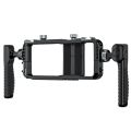 Universal Smartphone Video Rig with Handles 67mm Filter Adapter- Phone Cage Included.