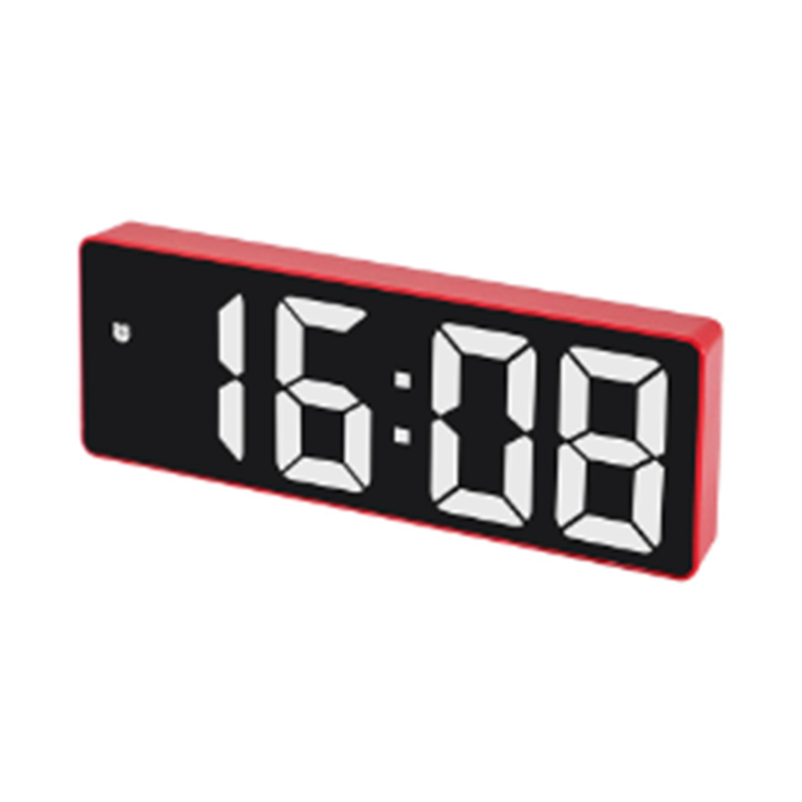 LED Clock for Bedroom, Electronic Desktop Clock Red | Daraz.com.bd