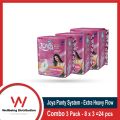 Joya Sanitary Napkin - Wings Extra Heavy Flow - 8 Pads Pack - Panty/Wings System - Combo of 3 Pack - 24 Pads - pad. 