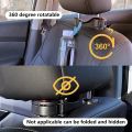 Adjustable Car Hooks Mobile Phone Holder Stand Portable Car Seat Back Fastener Universal Cell Phone Plastic Bracket Support.