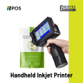 Handheld Inkjet Printer with 4.3 Inch Touch Screen Portable Inkjet Printer with Quick-Drying Ink Cartridge for printing Barcode/Label/Logo/QRCode/Date/Batch Number/Barcode. 