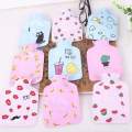 Multicolor small hot water bag for children.