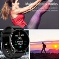 LIGE Smart Watch For Men, Full Touch Screen, IP67 Waterproof Watch For Android IOS, Ideal Choice For Gifts. 