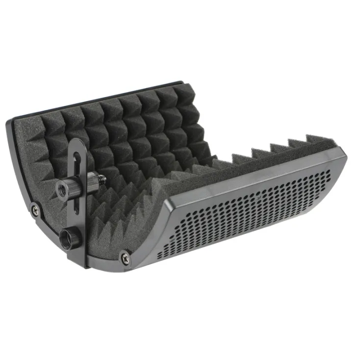 Mini%203%20Panels%20Acoustics%20Microphone%20Isolation%20Shield%20Foam%20Wind%20Screen%20with%20Stand%20Plastic%20Portable%20Windscreen%20for%20Studio%20LO-PS58%20-%20Image%202