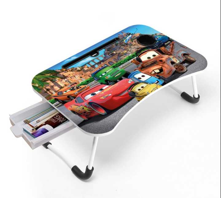 Portable Foldable Laptop Table - Home Laptop/Notebook Stand Desk for Study Baby Car