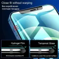AX 12 Mione 13 for iPhone screen protector for Max 13 Pr 11 12iPhone adhesive film for 50000D full coverage hydrogel 15 147 8 14 Plus ni X XR XS M. 