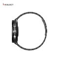 Kieslect Actor Leading Smart Watch - Black – 1.6" LTPO AMOLED Always-on Display, Ceramic Bezel, Bluetooth Calling, 5ATM Waterproof, 150+ Sports Modes, 15-Day Battery.