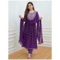 Rawon Cotton Sophistication - New Exclusive Designed High-Quality Rawon Cotton Computer Work Nayra Kat Readymade 3-Piece Set for Women. 