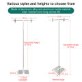 Poster Display Rack T-Shape Background Frame Advertising Clip Holder Video Shoot Props Photography Accessories Backdrop Stand Hudduo. 