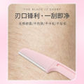 Eyebrow comb, scissors, beauty tools, portable macro scraper, set, 3-piece foldable eyebrow trimmer.