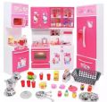 My Modern Barbie Kitchen Full Deluxe set with Lights and Sounds.