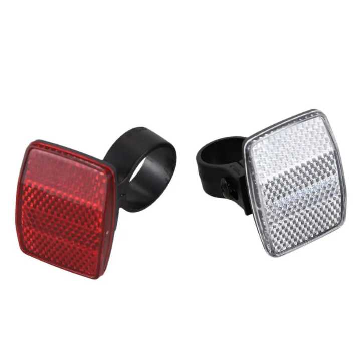2%20piece%20Cycle%20Bicycle%20Bike%20Light%20Reflector%20Rear%20Front%20For%20Handlebar%20&%20Saddle%20Bar%20-%20Image%206