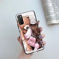 For Infinix Note 7 Lite X656 Soft Cute Cartoon Fashion Painted Painted Matte Cover For Note7 Bumper 6.6 Phone case.