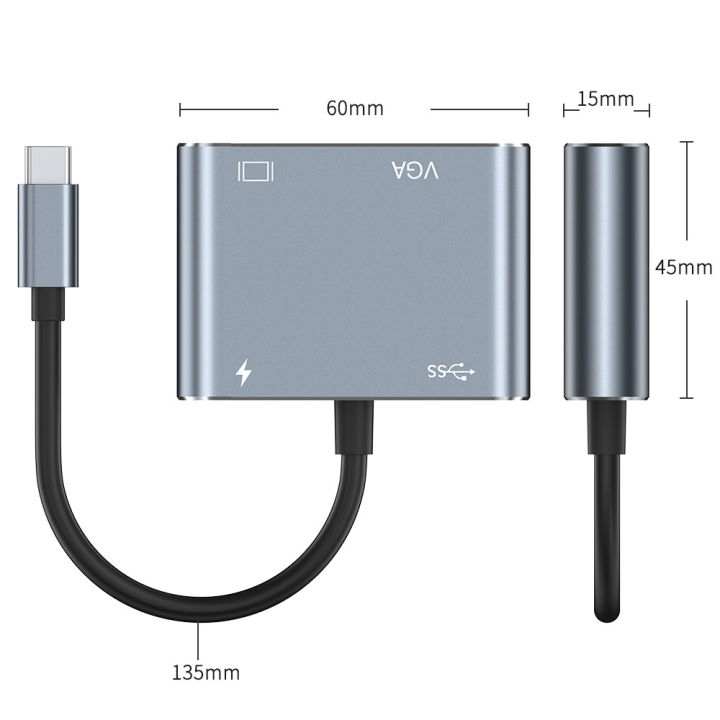 Usb%20C%20Hub%20to%204K%20VGA%20USB%20C%203.0%20HDMI-compatible%20Adapter%204%20in%201%20for%20Nintendo%20Macbook%20Phone%20Huawei%20Xiaomi%20Laptop%20TV%20PC%20Cable%20Adapter%20-%20Image%206