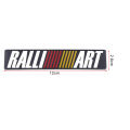 Car Styling 3D Metal Ralliart Badge Emblem Sticker For Mitsubishi.