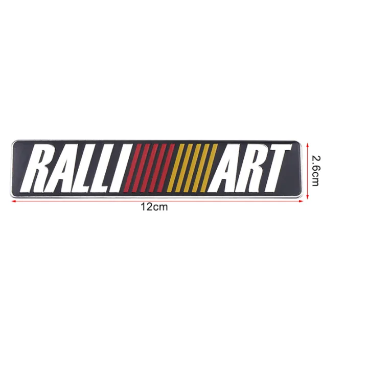 Car%20Styling%203D%20Metal%20Ralliart%20Badge%20Emblem%20Sticker%20For%20Mitsubishi%20-%20Image%202