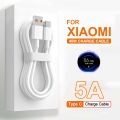 45W Super Charging Cable For Xiaomi Mi 14 13 12 Redmi Note 11 Pro 5A PD USB To Type C Fast Charger Data Cable Phone Accessories.