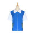 Pokemon Cosplay Anime Ash Ketchum Clothes Men Blue Jacket Costume Boys Girls Cosplay for Party Trainer Pokemon Cap Gloves Set.
