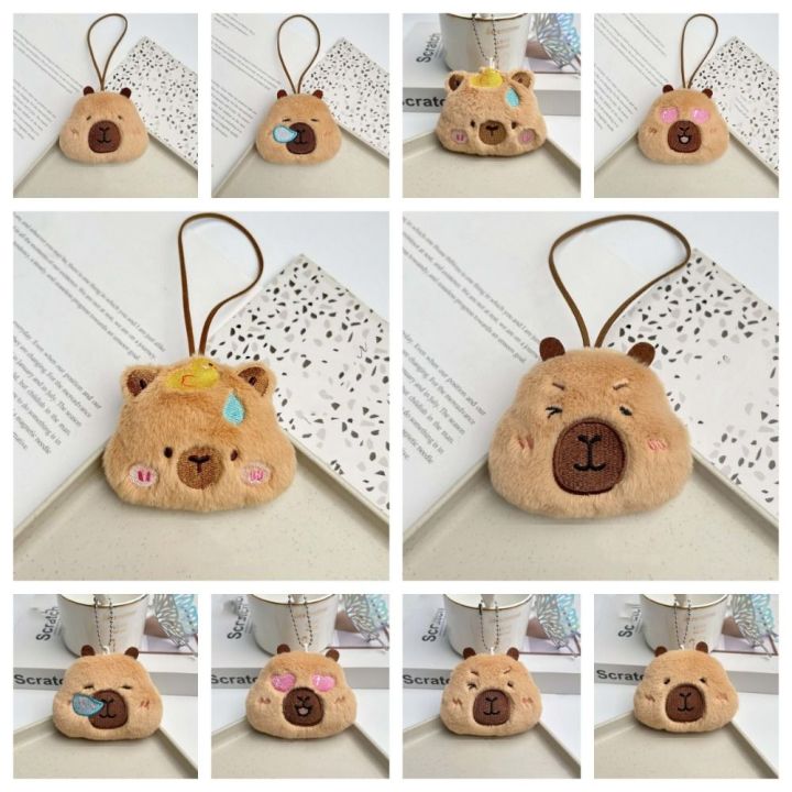 Bag%20Hanging%20Squinting%20Capybara%20Plush%20Keychain%20Beeping%20Blinking%20Capybara%20Key%20Ring%20Heart%20Runny%20Nose%20Cartoon%20Animal%20Pendant%20Daily%20-%20Image%202