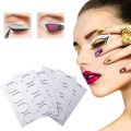 72 PCS Cat Eyeliner Stencil, Eyeliner Stamp Eyeliner Stickers Eyeshadow Stencil Eyeshadow Stickers Eyeliner Stencil Sticker Template for Smokey Eyes or Winged Quick Cat Eye Makeup Tool for Beginners. 