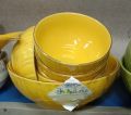 7 Pcs Noodles Bowl Set Including Serving Dish , Oven Proof porcelain Ceramic Porcelain Snack Bowl Set,Ceramic Soup & Firni Bati.