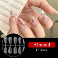 Monja 120/240pcs Matte False Full Nail Tips Frosted Coffin French Oval Square Stiletto Long Tips Acrylic Artificial Manicures. 