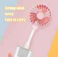 Small Handheld Fan usb Fan Mini Desktop Office Mute usb Portable Silent Office Small Fan Outdoor Laptop Power Bank Summer Office Table Fan Rechargeable -Random color.
