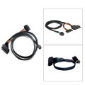 Internal Mini SAS SFF-8643 to U.2 SFF-8639 NVMe SSD Cable with 15 pin Male SATA Power Connector Cable. 