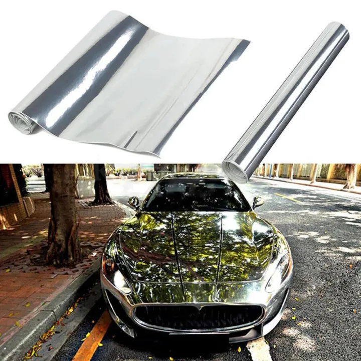 1Pc%20Silver%20Car%20Body%20Film%20Chrome%20Mirror%20Vinyl%20Wrap%20Film%20Car%20Stickers%20Decor%20Decal%20Wrap%20Covering%20Car%20Exterior%20Styling%20Accessories%20-%20Image%202