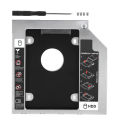 Caddy 12.7 mm for Laptop DVD to 2nd SSD/HDD Caddy Hard Drive Enclosures- caddy.