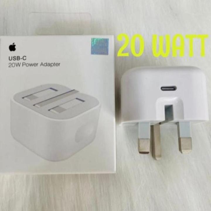 for apple 20 watt USB-C power adapter 14/13//12 -Three pin