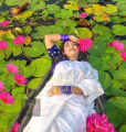 Jhum saree for women with Tangail saree (White). 
