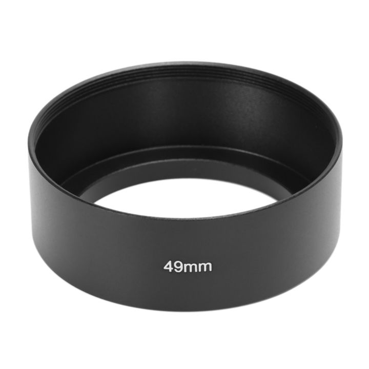 3%20Pcs%2049mm%20Mount%20Standard%20Metal%20Lens%20Hood%20for%20-%20Image%204