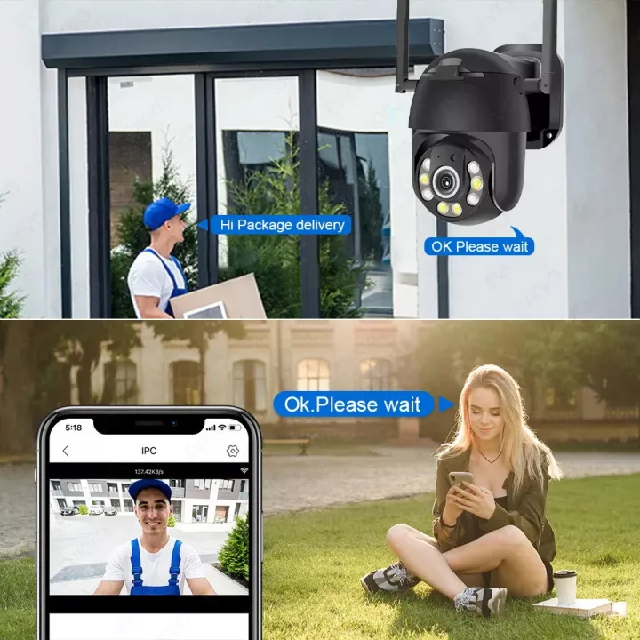 2%20MP%20Full%20Color%20Outdoor%20Waterproof%20Ptz%20IP%20Camera%20V380%20HD%20Smart%20Wireless%20WIFI%20Camera%20for%20Security%20-%20Image%205