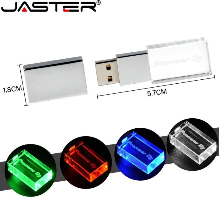 JASTER%20Crystal%20Pen%20Drive%20128GB%20Free%20Custom%20Logo%20Memory%20Stick%2064GB%20Will%20Emit%20Light%20USB%20Flash%20Drive%2032GB%20Creative%20Pendrive%2016GB%20-%20Image%202