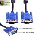 VGA Cable 1.5 meter VGA Cable Male to Male 1.5 m VGA Cable For Computer Laptop Monitor Projector Good Quality Cable. 